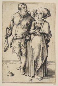 Le cuisinier et sa femme, vers 1496 - Albrecht Dürer