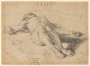 Le Christ mort - Albrecht Dürer