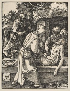 La Déposition, de La Petite Passion - Albrecht Dürer