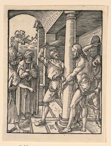 La Flagellation, de la Série La Petite Passion - Albrecht Dürer