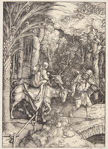 La fuite en Égypte - Albrecht Dürer