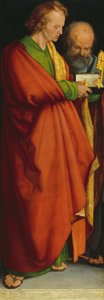Les quatre apôtres, les saints Jean et Pierre - Albrecht Dürer