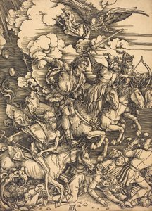 Les Quatre Cavaliers, probablement vers 1496-1498