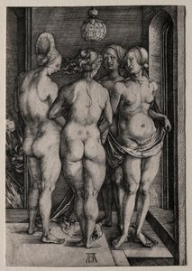 Les quatre sorcières, quatre femmes nues, 1497