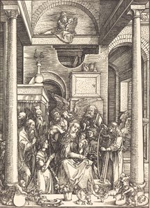La Glorification de la Vierge - Albrecht Dürer