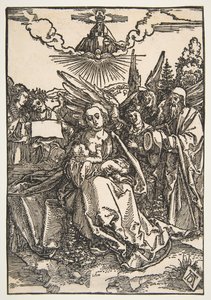 La Sainte Famille avec cinq anges, vers 1503 - Albrecht Dürer