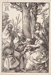 La Sainte Famille avec Joachim et Sainte Anne - Albrecht Dürer