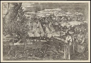 Le paysage avec le canon, 1518 - Albrecht Dürer