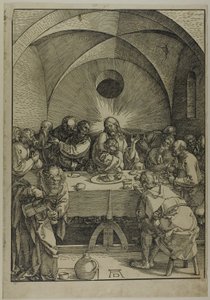 La Dernière Cène, de La Grande Passion - Albrecht Dürer