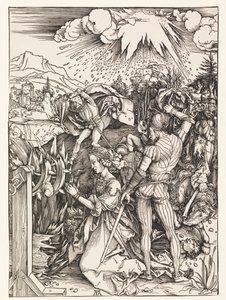 Le martyre de Sainte Catherine - Albrecht Dürer