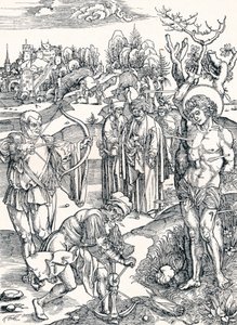 Le Martyre de Saint Sébastien, vers 1495, 1906 - Albrecht Dürer