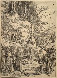 Le martyre des dix mille - Albrecht Dürer