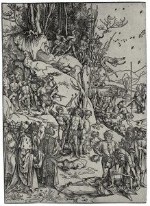 Le Martyre des dix mille, 1497 - Albrecht Dürer