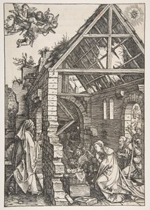 La Nativité, de La Vie de la Vierge, édition latine, 1511