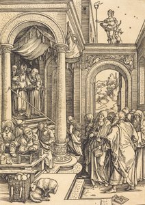 La Présentation de la Vierge au Temple - Albrecht Dürer