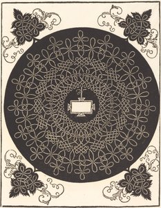 Le Deuxième Nœud (avec une tablette oblongue) - Albrecht Dürer