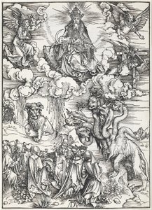 La bête à sept têtes et la bête aux cornes d