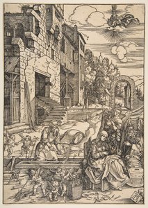Le séjour de la Sainte Famille en Égypte, de La Vie de la Vierge, après 1511