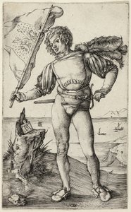 Le Porte-étendard - Albrecht Dürer