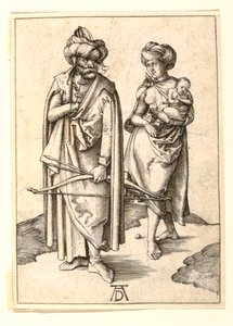 La famille turque - Albrecht Dürer