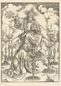 La Vision des sept chandeliers - Albrecht Dürer