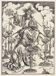 La Vision des sept chandeliers - Albrecht Dürer