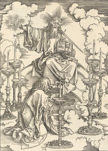 La Vision des sept chandeliers, 1498 - Albrecht Dürer