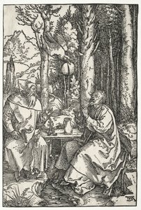 La visite de Saint Antoine à Saint Paul l