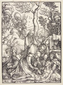 La lamentation - Albrecht Dürer