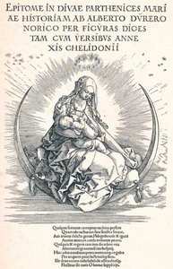 Page de titre de la Vie de la Vierge, 1511