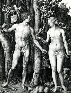 Adam et Ève - Albrecht Dürer