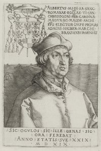 Cardinal Albrecht de Brandebourg - Albrecht Dürer