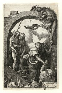 Le Christ aux Limbes (avec Adam et Ève) - Albrecht Dürer