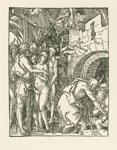 La descente du Christ dans les limbes, vers 1509 (gravure sur bois) - Albrecht Dürer or Duerer