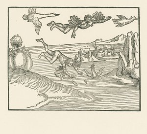 Dédale et Icare - Albrecht Dürer or Duerer