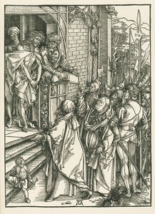 Ecce Homo, vers 1498 (gravure sur bois) - Albrecht Dürer or Duerer