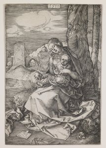 Madone à la poire - Albrecht Dürer or Duerer