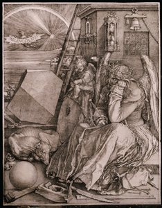 Mélancolie, 1513 - Albrecht Dürer