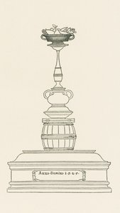 Colonne monumentale pour un ivrogne - Albrecht Dürer or Duerer