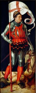 Retable Paumgartner : Saint Georges