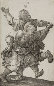 Couple de paysans dansant - Albrecht Dürer