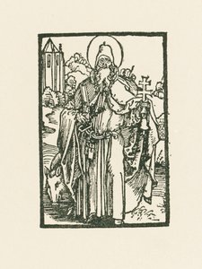 Saint Antoine le Grand - Albrecht Dürer or Duerer
