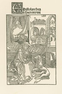 Saint Jérôme dans son bureau - Albrecht Dürer or Duerer