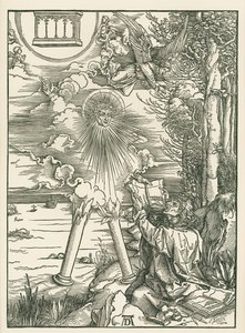 Saint Jean dévorant le Livre présenté par l