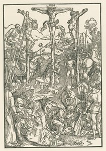 Petit calvaire, vers 1503-04 (gravure sur bois) - Albrecht Dürer or Duerer