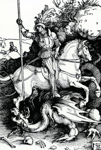 Saint Georges et le Dragon - Albrecht Dürer