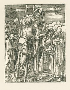 La descente de croix, vers 1509-10 (gravure sur bois) - Albrecht Dürer or Duerer