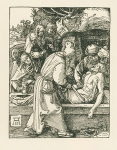 La mise au tombeau, vers 1509-10 (gravure sur bois)