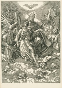 La Sainte Trinité - Albrecht Dürer or Duerer