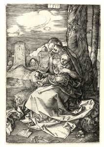 La Madone à la poire - Albrecht Dürer